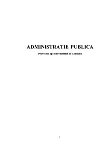 Administrație publică - problema lipsei locuințelor în România - Pagina 1