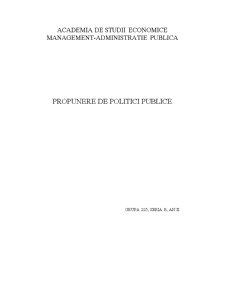 Propunere de Politici Publice - Pagina 1