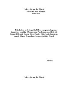 Construcții și unificare europeană - Pagina 1