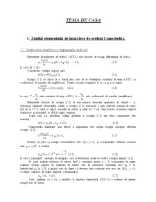 Studiu elementelor de întârziere de ordinul I și al sistemului automat liniar de ordinul II - Pagina 1