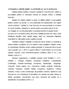 Monografie contabilă - Spitalul de Copii Botoșani - Pagina 3