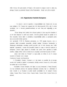 Comisia Europeană - înființare și reglementări - Pagina 5