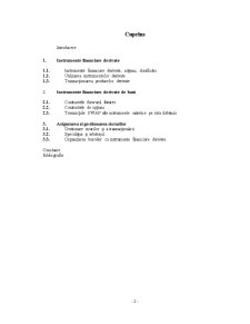 Instrumente Financiare Derivate - Pagina 1