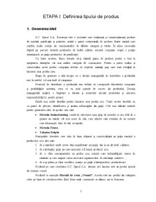 Analiza Produsului - SC Spicul SA - Pagina 2