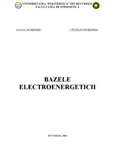 Bazele Electroenergeticii - Pagina 1