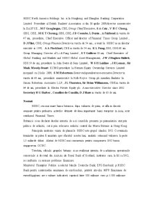 Evoluția și activitatea HSBC Holding - Pagina 5