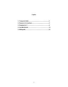Bază de date a unui catalog școlar limbajul de programare C - Pagina 2