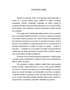 Dreptul de Proprietate - Limite si Restrictii - Pagina 4