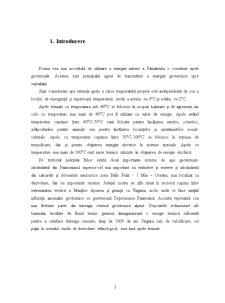 Utilizarea Energiei Neconvenționale a Apelor Geotermale Precum și Implicațiile Acesteia asupra Instalațiilor de Transport și Utilizare în Perimetrul Oradea - Pagina 3