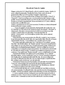 Filosofia lui Toma de Aquino - Pagina 2