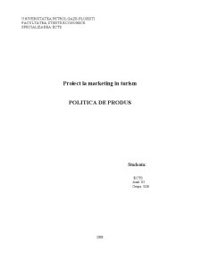 Politică de produs - Pagina 1
