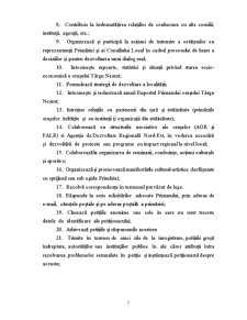Atribuțiile primarului în cadrul Primăriei Târgu Neamț, Jud. Neamț - Pagina 5
