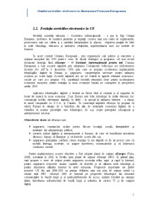 Stadiul serviciilor electronice în România și Uniunea Europeană - Pagina 5