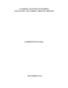 Competitivitatea - Pagina 1