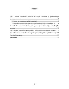 Analiza Aportului Impozitelor la Formarea Veniturilor Bugetului Orașului Comănești și Factori de Influență - Pagina 2
