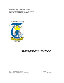 Management Strategic - Studiu de Caz Consal SRL - Pagina 1