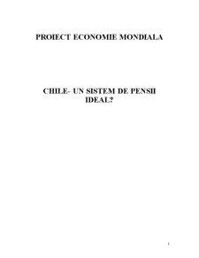 Sistemul de Pensii din Chile - Pagina 1