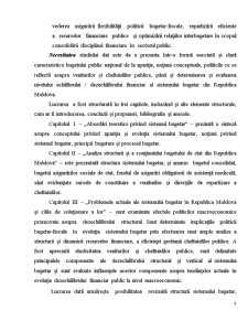 Sistemul Bugetar al Republicii Moldova - Pagina 4