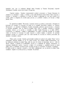 Strategia relațiilor economice externe ale României în condițiile aderării la U.E. - Pagina 4