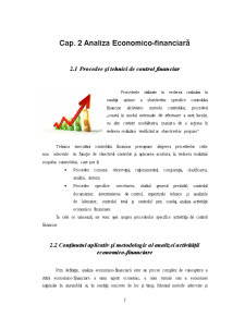 Analiza economico-financiară Procedeu Metodologic Utilizat de Controlul Financiar - Pagina 4
