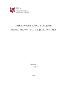 Operațiuni bancare europene - Pagina 1