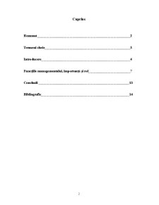 Funcțiile Managementului - Pagina 2