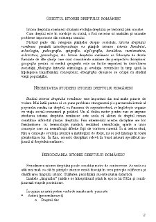 Istoria Dreptului Român - Pagina 2