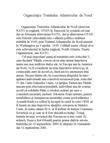 Organizația Tratatului Atlanticului de Nord - Pagina 1