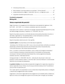 Raport de Practica in Managementul Resurselor Umane la SC Rom West Jna  SRL - Pagina 3