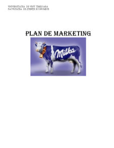 Plan de Marketing Milka - Pagina 1