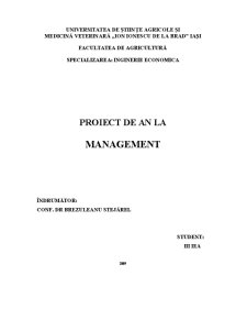 Proiect management - fermă de struți SC Ramioda SRL - Pagina 1
