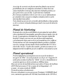 Business Plan Internet Club Memorex - Pagina 5