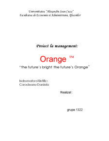 Proiect Management - Orange - Pagina 1
