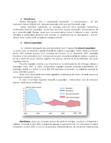 Analiza Mediului Demografic în România - Pagina 3