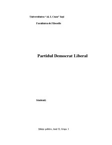 Prezentare PDL - Partide Politice - Pagina 1