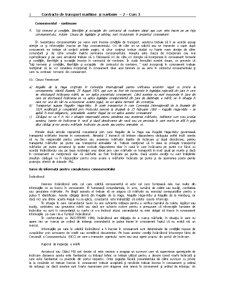 Contracte de Transport Maritime și Navlosire - Pagina 1