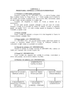 Evaluarea unei întreprinderi - SC Indomus SRL - Pagina 1