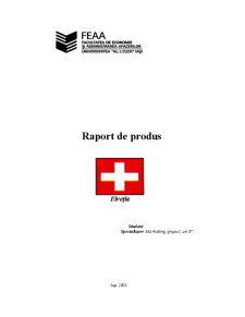 Raport de produs - Elveția - Pagina 1