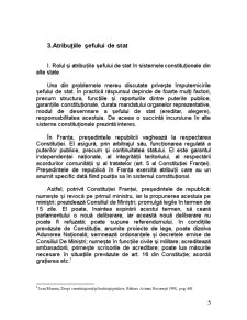 Atribuțiile și funcțiile președintelui României - Pagina 5