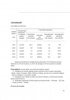 Strategia de dezvoltare a județului Bacău - Pagina 42