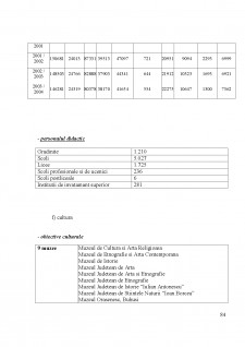 Strategia de dezvoltare a județului Bacău - Pagina 84