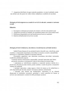 Strategia de dezvoltare a județului Bacău - Pagina 182