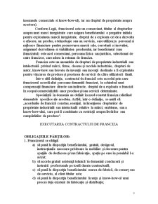 Executarea și încetarea contractului de franciză a dreptului de proprietate intelectuală - Pagina 3