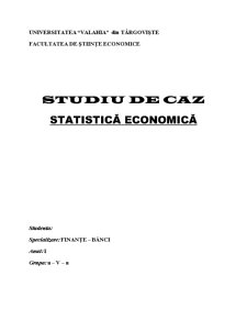 Studiu de caz - statistică - Pagina 1