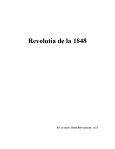 Revoluția de la 1848 - Pagina 1