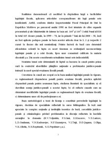 Analiza juridico-penală a evaziunii fiscale în Republica Moldova - Pagina 2