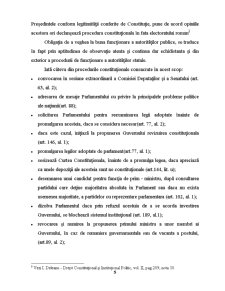 Atribuțiile președintelui României în raporturile cu guvernul - Pagina 5