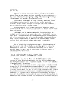 Economia și gestiunea întreprinderii plan de afaceri - SC Nufărul SRL - Pagina 3