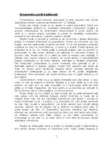 Poarta Traditionala Romanesca - Functie, Simboluri - Pagina 5