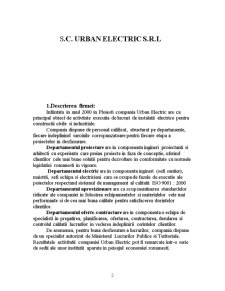 Sistemul Informatic al Companiei - SC Urban Electric SRL - Pagina 2
